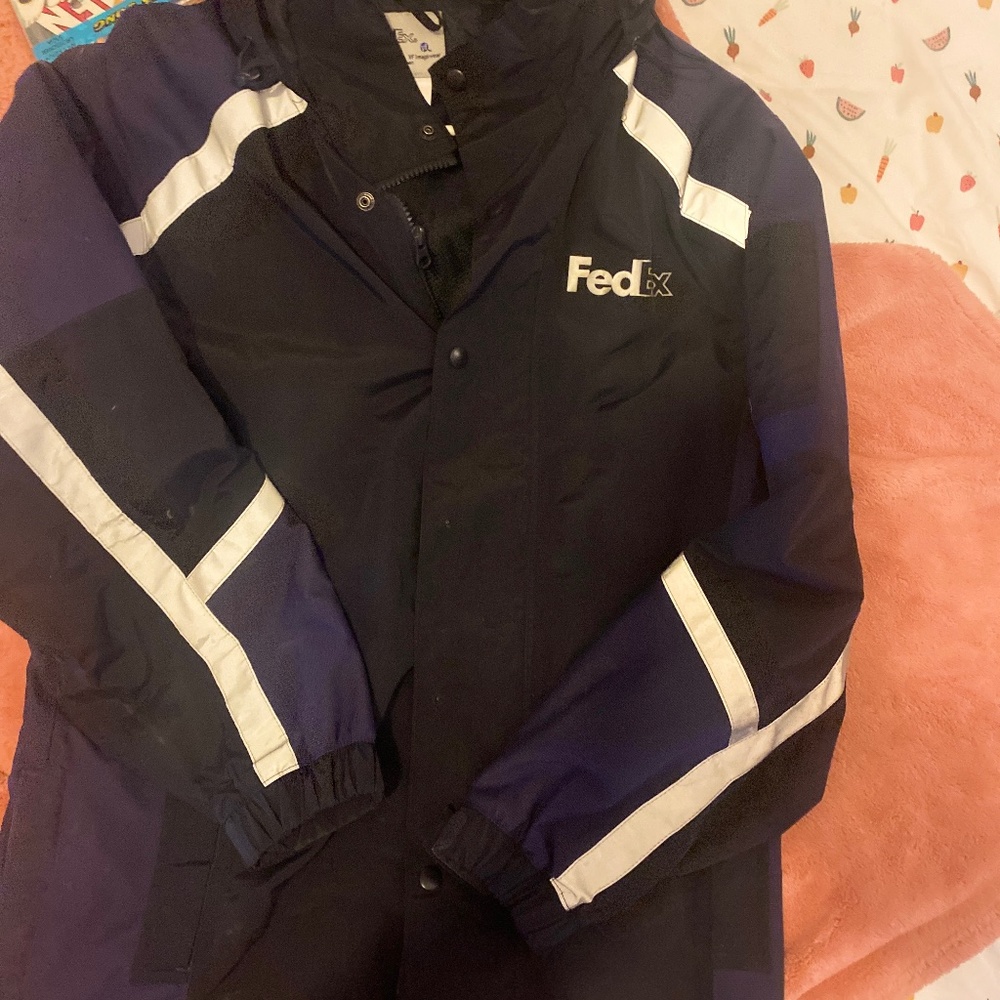 Fedex work jacket waterproof
